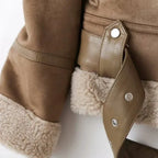 Amelia | Women's Biker Jacket | Shearling-Lined · Eltrendio