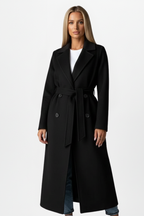 Amelia | Women's Double-Breasted Coat | Belted · Eltrendio