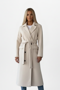 Amelia | Women's Double-Breasted Coat | Belted · Eltrendio