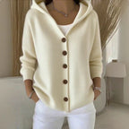 Amelia | Women's Hooded Cardigan | Button-Front · Eltrendio