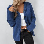 Amelia | Women's Hooded Cardigan | Button-Front · Eltrendio
