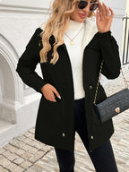 Amelia | Women's Hooded Jacket | Fleece-Lined · Eltrendio