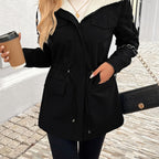 Amelia | Women's Hooded Jacket | Fleece-Lined · Eltrendio