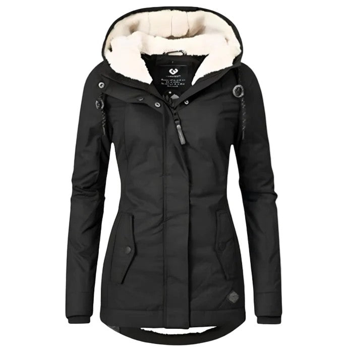 Amelia | Women's Hooded Parka | Fleece-Lined · Eltrendio