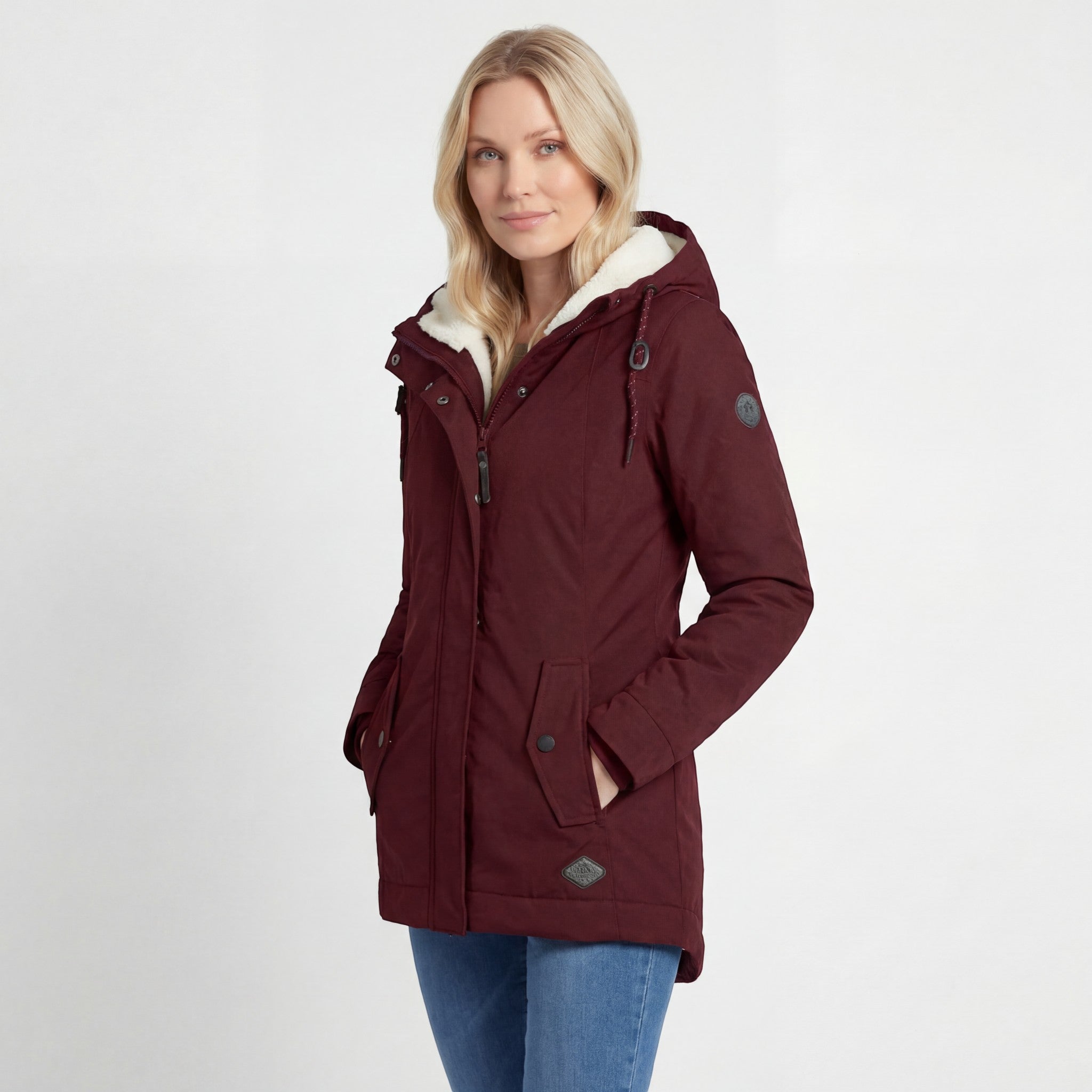 Amelia | Women's Hooded Parka | Fleece-Lined · Eltrendio