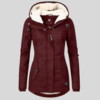 Amelia | Women's Hooded Parka | Fleece-Lined · Eltrendio