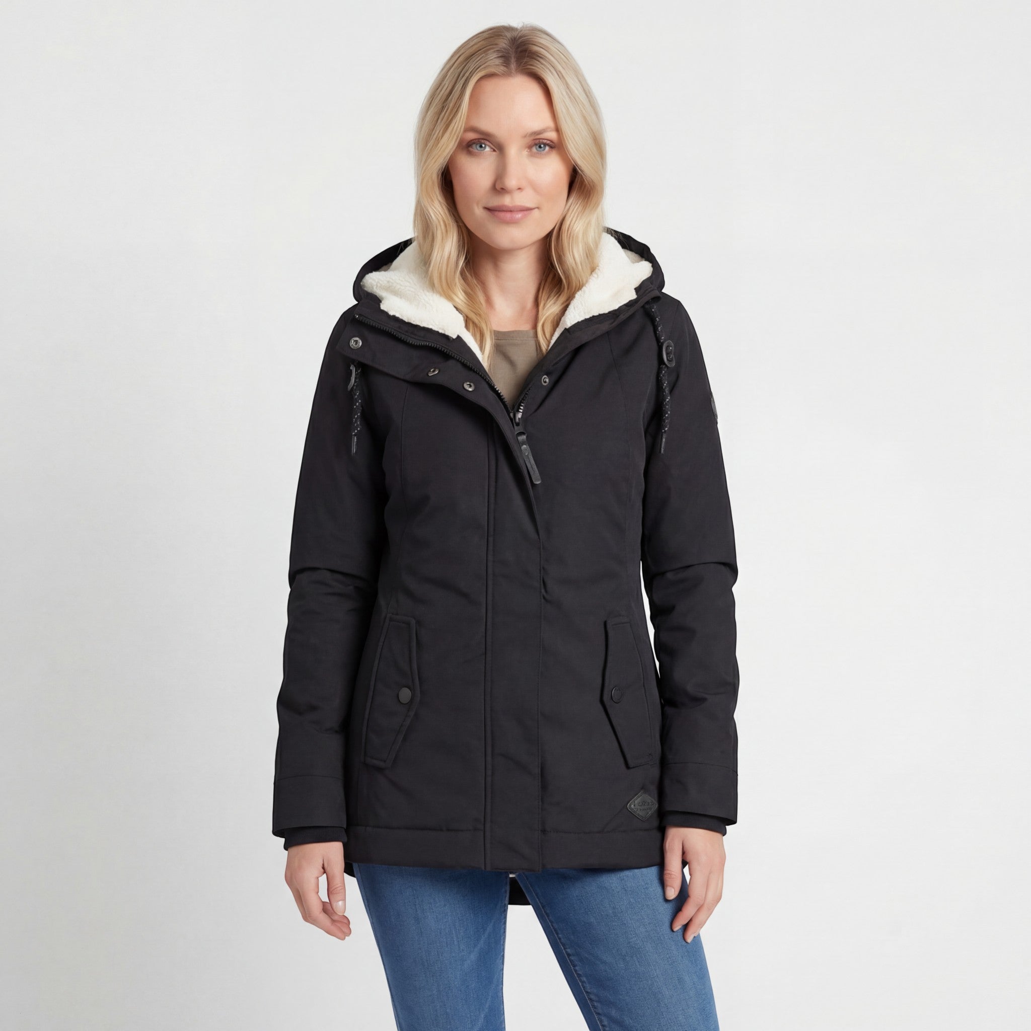 Amelia | Women's Hooded Parka | Fleece-Lined · Eltrendio