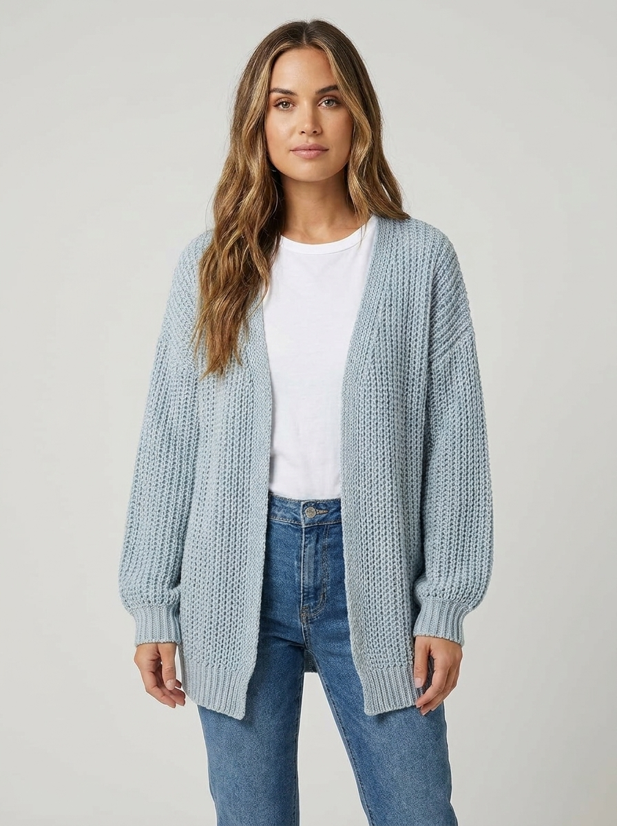 Amelia | Women's Oversized Cardigan | Chunky Knit · Eltrendio