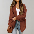 Amelia | Women's Oversized Cardigan | Chunky Knit · Eltrendio