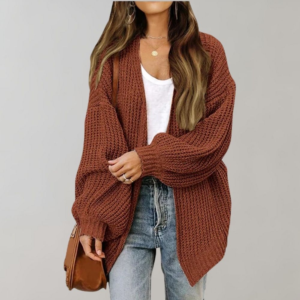 Amelia | Women's Oversized Cardigan | Chunky Knit · Eltrendio