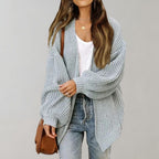 Amelia | Women's Oversized Cardigan | Chunky Knit · Eltrendio