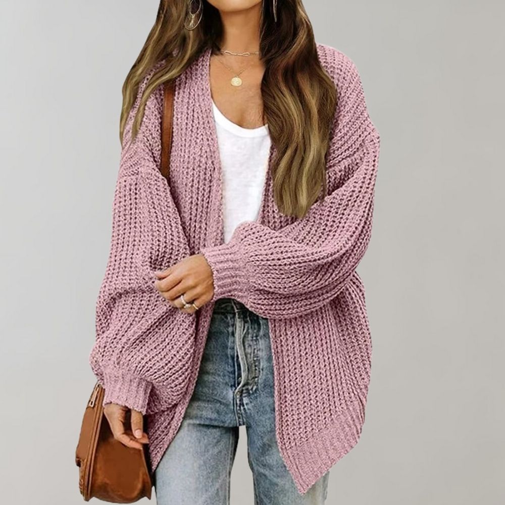 Amelia | Women's Oversized Cardigan | Chunky Knit · Eltrendio
