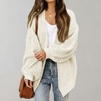 Amelia | Women's Oversized Cardigan | Chunky Knit · Eltrendio