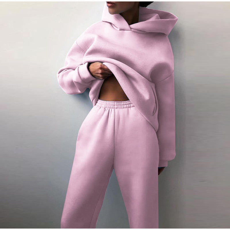 Amelia | Women's Oversized Hoodie Tracksuit | Fleece-Lined · Eltrendio