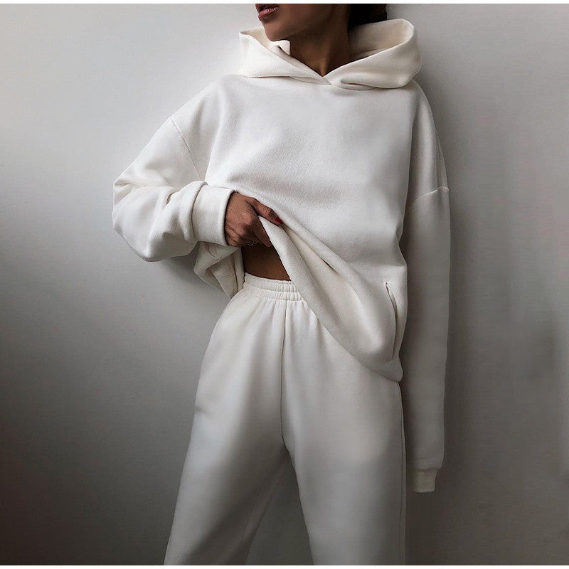 Amelia | Women's Oversized Hoodie Tracksuit | Fleece-Lined · Eltrendio
