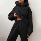 Amelia | Women's Oversized Hoodie Tracksuit | Fleece-Lined · Eltrendio