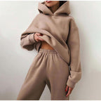 Amelia | Women's Oversized Hoodie Tracksuit | Fleece-Lined · Eltrendio