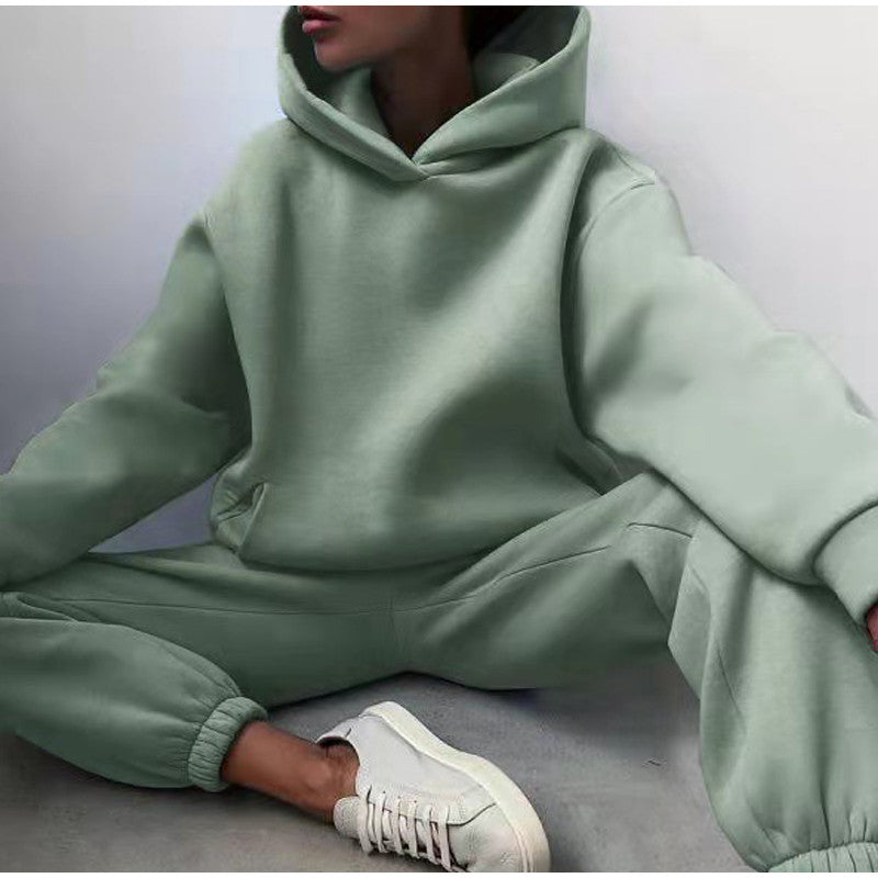 Amelia | Women's Oversized Hoodie Tracksuit | Fleece-Lined · Eltrendio
