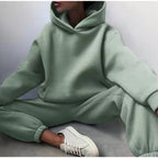 Amelia | Women's Oversized Hoodie Tracksuit | Fleece-Lined · Eltrendio