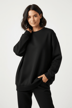 Amelia | Women's Oversized Sweatshirt | Crewneck · Eltrendio