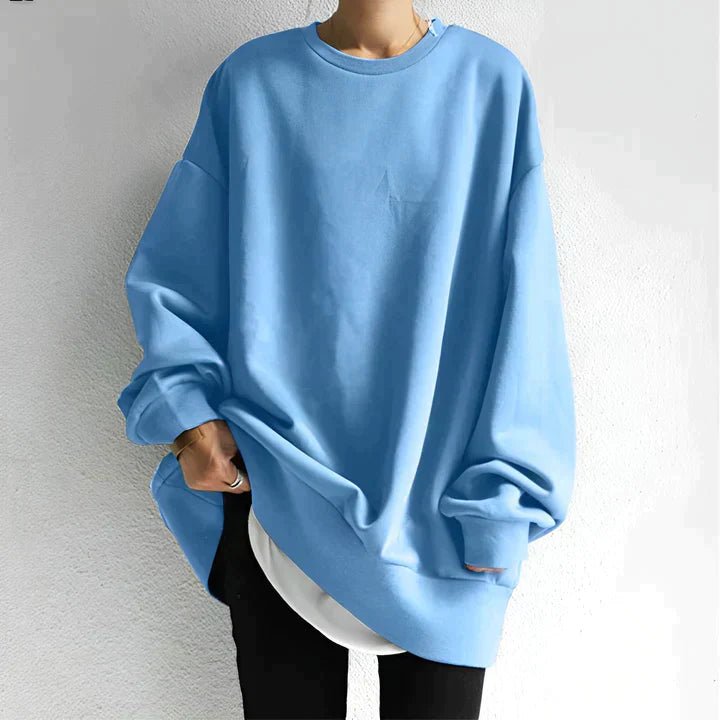 Amelia | Women's Oversized Sweatshirt | Crewneck · Eltrendio