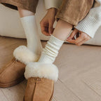 Amelia | Women's Ribbed Socks | Warm Knit · Eltrendio