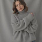 Amelia | Women's Roll-Neck Jumper | Ribbed Cuffs · Eltrendio