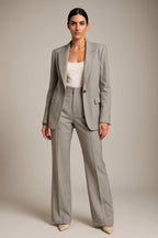 Amelia | Women's Two-Piece Suit Set | Single-Button Blazer · Eltrendio