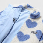 Amelia | Women's Zip-Up Jacket | Heart Fleece · Eltrendio