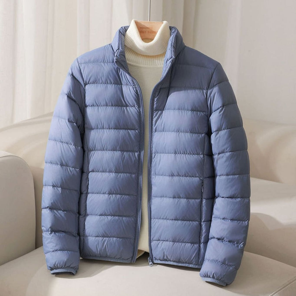 Amelia | Women's Zip-Up Puffer Jacket | Funnel Neck · Eltrendio