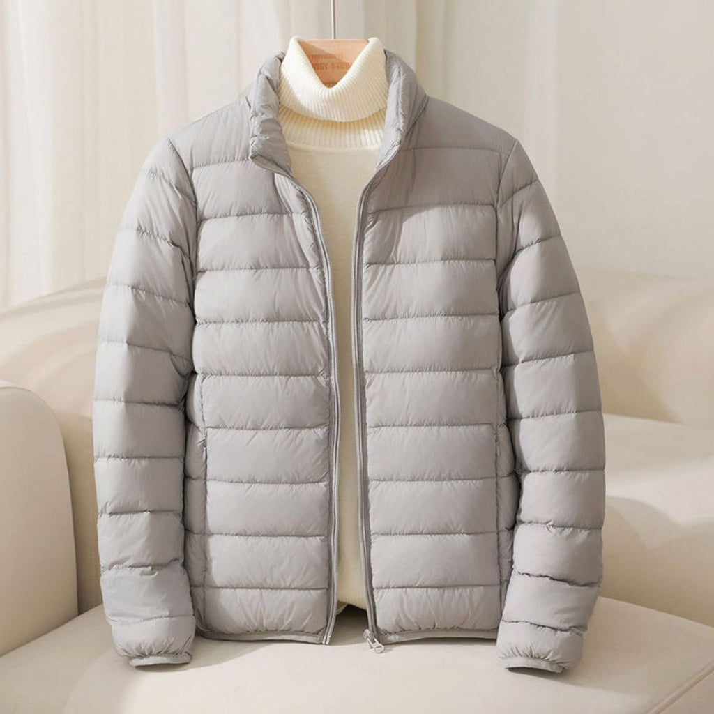 Amelia | Women's Zip-Up Puffer Jacket | Funnel Neck · Eltrendio