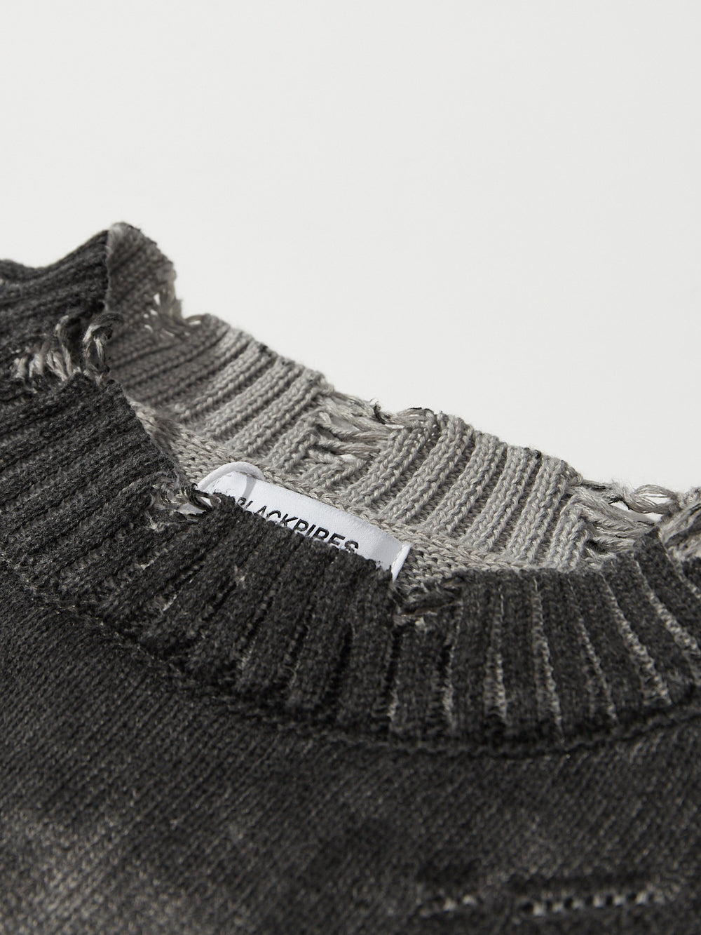 Asher | Unisex Oversized Knit Sweater | Distressed Y2K Tie-Dye Style-Eltrendio