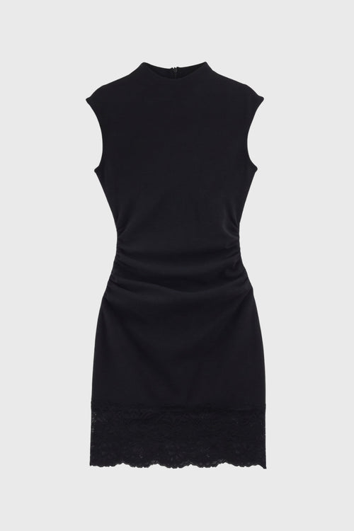 Avery | Women's Sleeveless Party Mini Going Out Dress | Lace Hem · Eltrendio