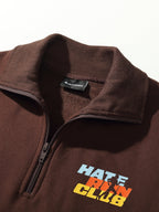 Caleb | Unisex Half-Zip Sweatshirt | Fleece-Lined · Eltrendio