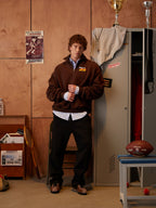 Caleb | Unisex Half-Zip Sweatshirt | Fleece-Lined · Eltrendio