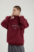 Cameron | Unisex Half Zip Sweatshirt | Oversized Retro Contrast Collar Style-Eltrendio