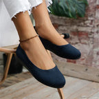 Carmen | Damen Frühlings Bequeme Ballerinas · Eltrendio