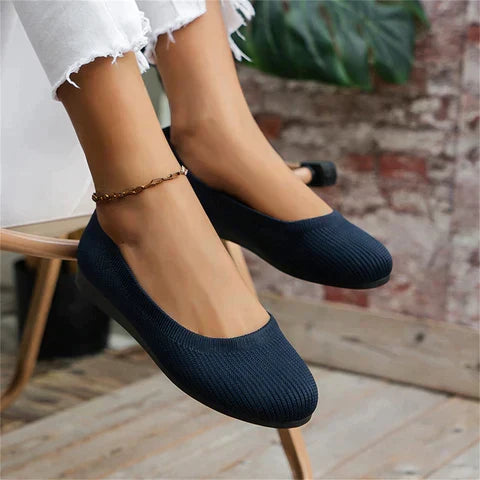 Carmen | Damen Frühlings Bequeme Ballerinas · Eltrendio