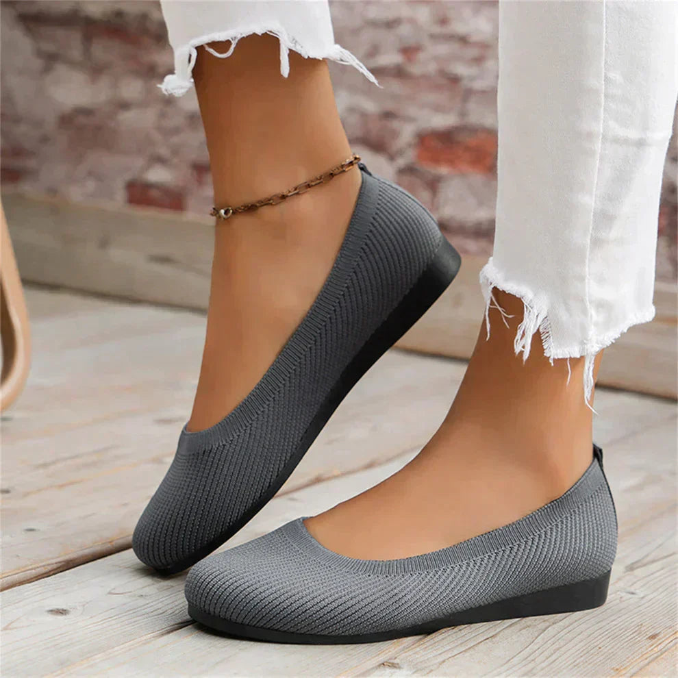 Carmen | Damen Frühlings Bequeme Ballerinas · Eltrendio