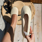Carmen | Damen Frühlings Bequeme Ballerinas · Eltrendio