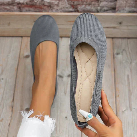 Carmen | Damen Frühlings Bequeme Ballerinas · Eltrendio