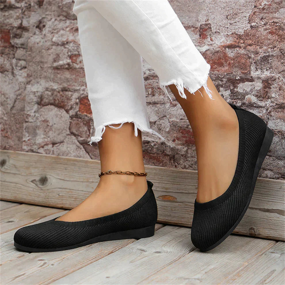 Carmen | Damen Frühlings Bequeme Ballerinas · Eltrendio