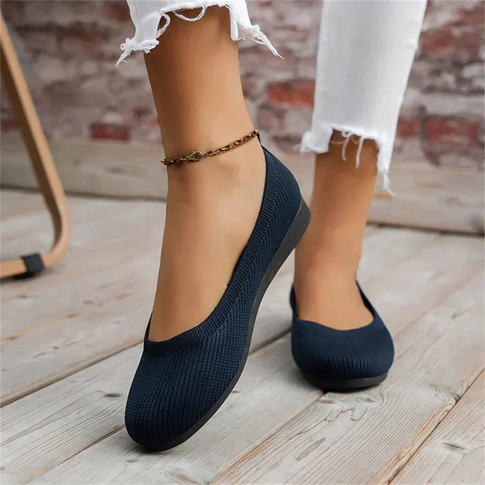 Carmen | Damen Frühlings Bequeme Ballerinas · Eltrendio