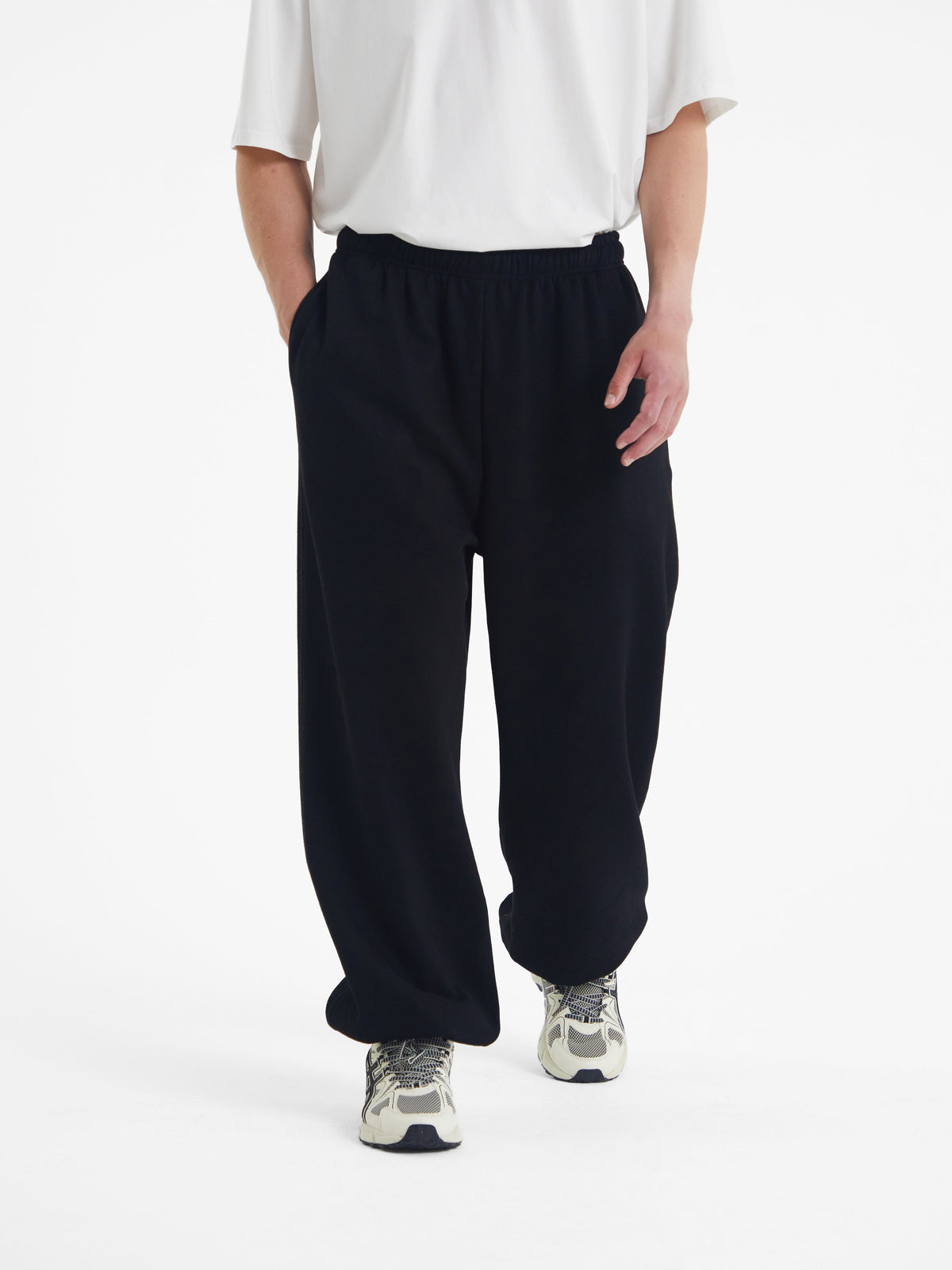 Carter | Men's Wide-Leg Joggers | Fleece-Lined · Eltrendio