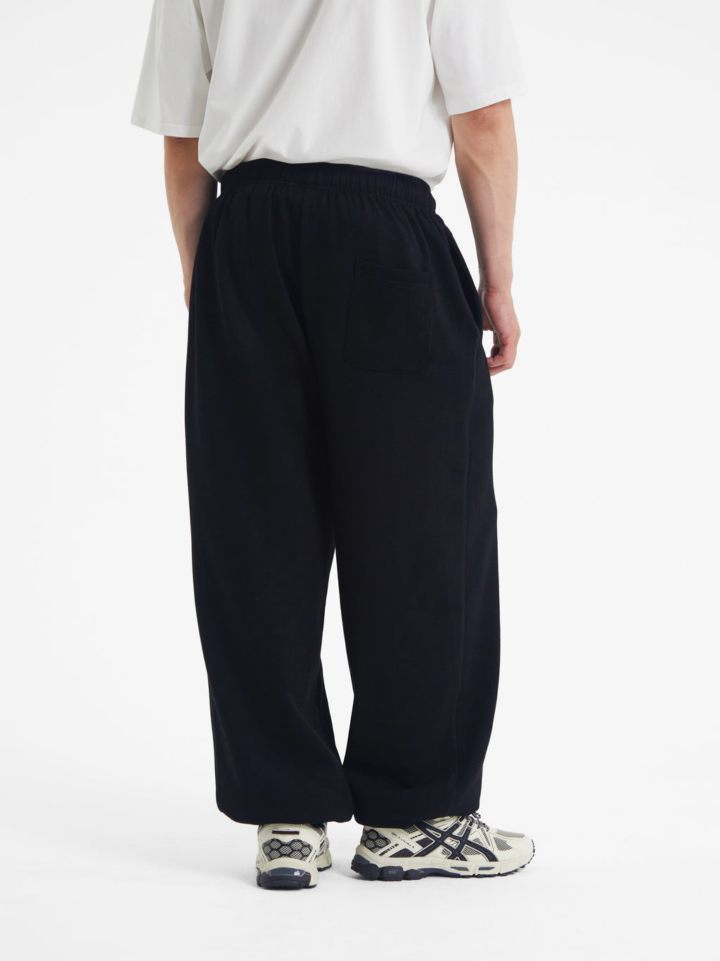 Carter | Men's Wide Leg Sweatpants | Fleece Lined Drawstring Oversized-Eltrendio