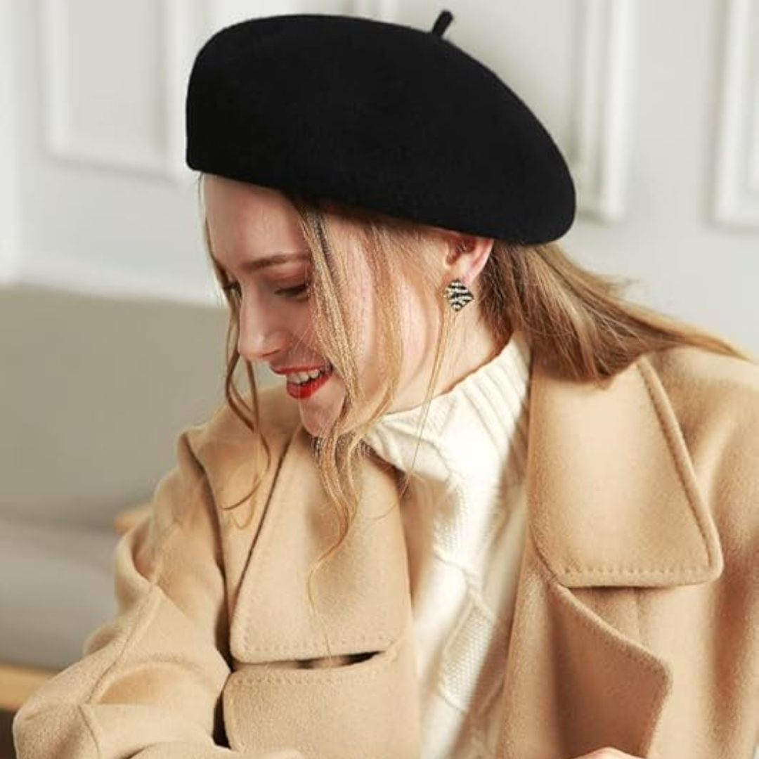 Charlotte | Women's Classic Beret | Wool · Eltrendio