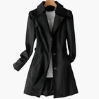 Charlotte | Women's Classic Trench Coat | Button-Front · Eltrendio