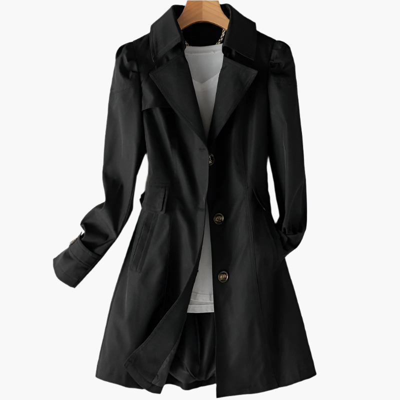 Charlotte | Women's Classic Trench Coat | Button-Front · Eltrendio