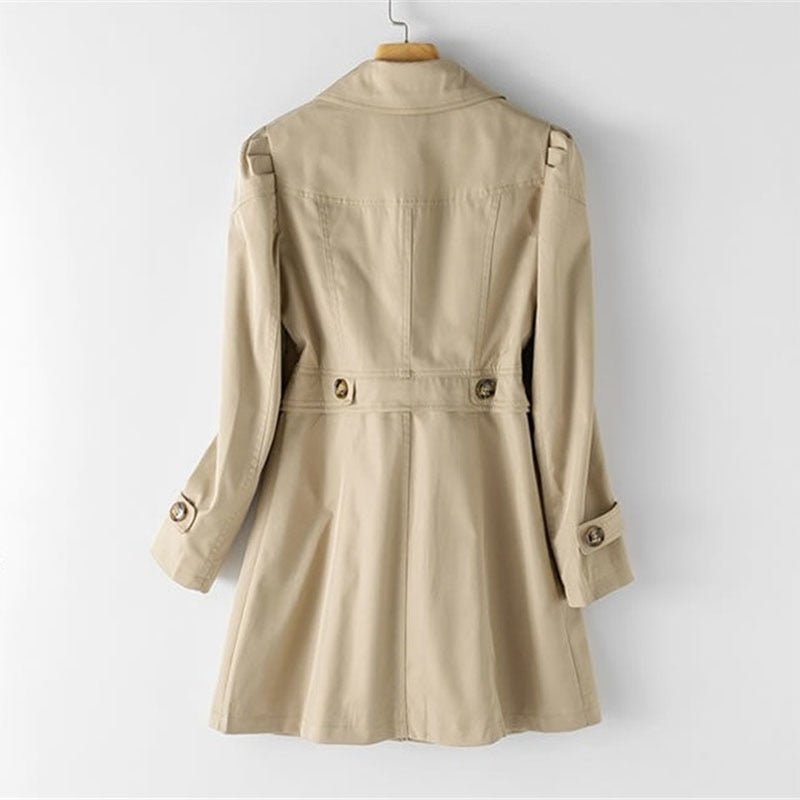 Charlotte | Women's Classic Trench Coat | Button-Front · Eltrendio