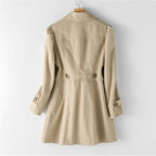 Charlotte | Women's Classic Trench Coat | Button-Front · Eltrendio